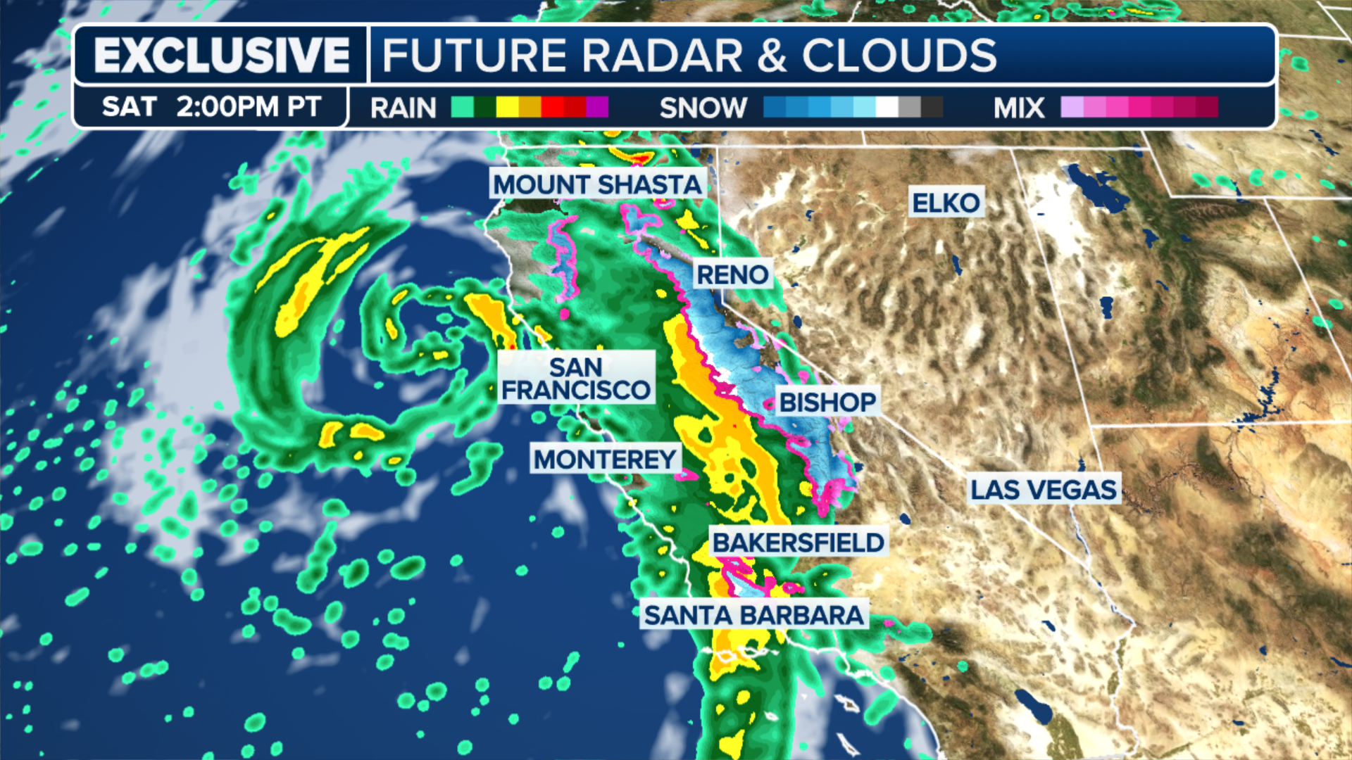 Today's top weather news Coastal weekend storms shift to heartland